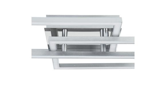 Led-deckenleuchte Nevi - Chromfarben/Silberfarben, MODERN, Kunststoff/Metall (63/24,5/7,7cm) - Luca Bessoni