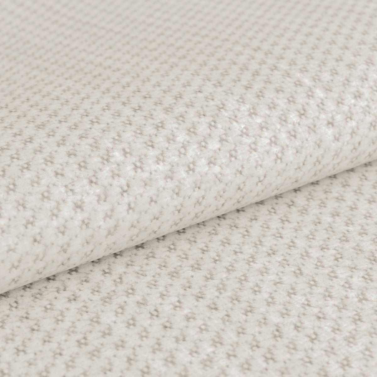 Ecksofa Mauro Perlmutt, mit Schlaffunktion - Perlmutt/Schwarz, Trend, Textil (175/290cm) - Luca Bessoni