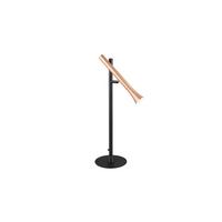 LED-Tischleuchte 552010165 Fiato - Schwarz/Braun, Design, Metall (16/53cm) - Trio Leuchten