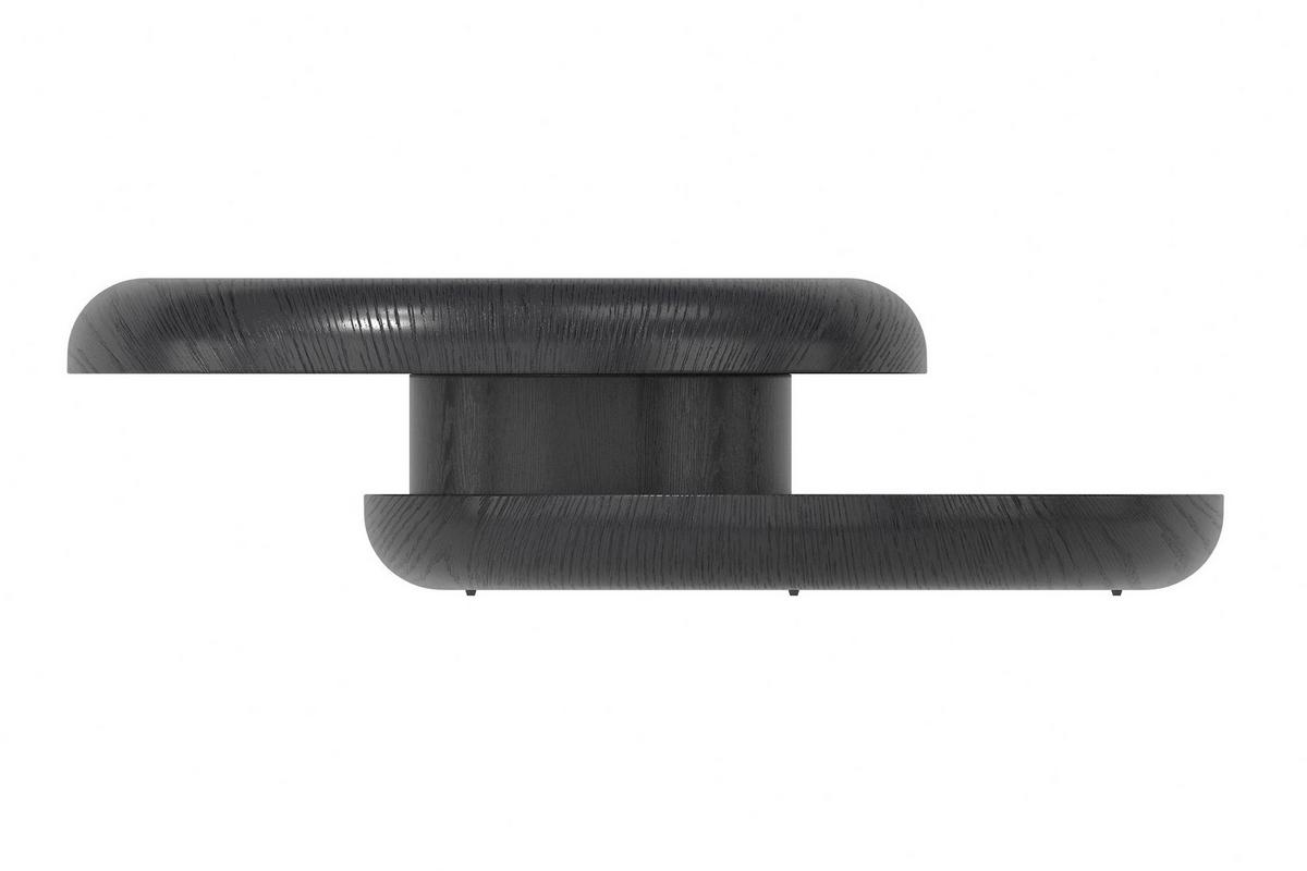 Couchtisch Schwarz D: 90 Cm - Schwarz, MODERN, Holzwerkstoff (90/90/35cm) - Livetastic