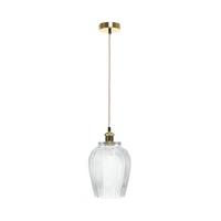 Függőlámpa Co6s2-Cle - átlátszó, Trend, üveg (20/34/20cm) - Kayoom