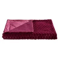 FELLDECKE LEVI - Beere, MODERN, Textil (150/200cm) - Luca Bessoni