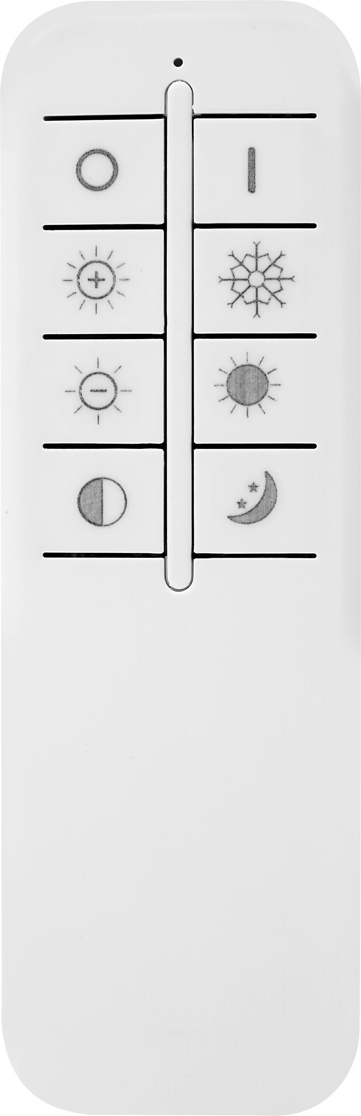 LED stropné svietidlo Luzia, max. 42 Watt - biela/farba duba, kov/plast (60/10cm) - Premium Living