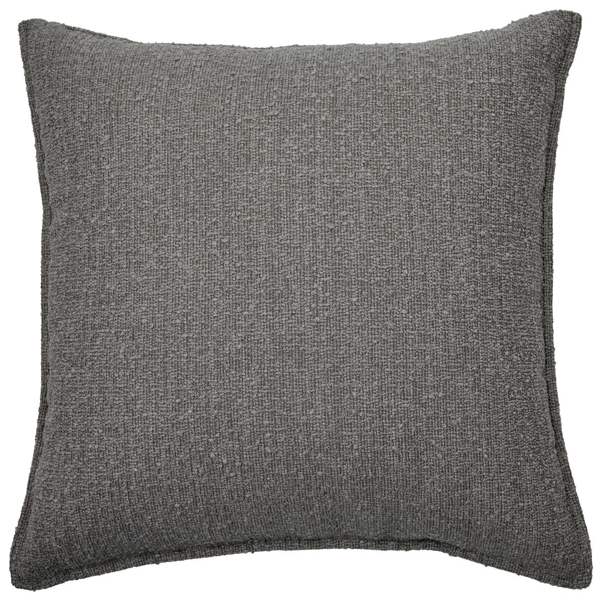 3-Sitzer-Sofa Aurora Grau Bouclé - Schwarz/Grau, Trend, Textil (227/92/105cm) - Livetastic