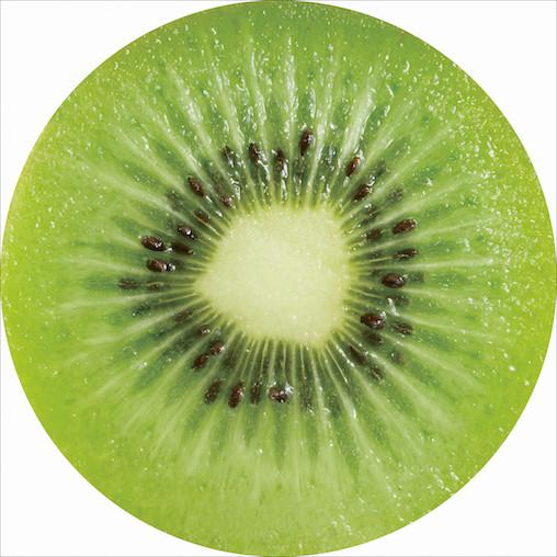Sitzkissen Fruits ⌀ 38 Cm Verschiedene Dessins - Gelb/Braun, MODERN, Textil (38cm) - Luca Bessoni