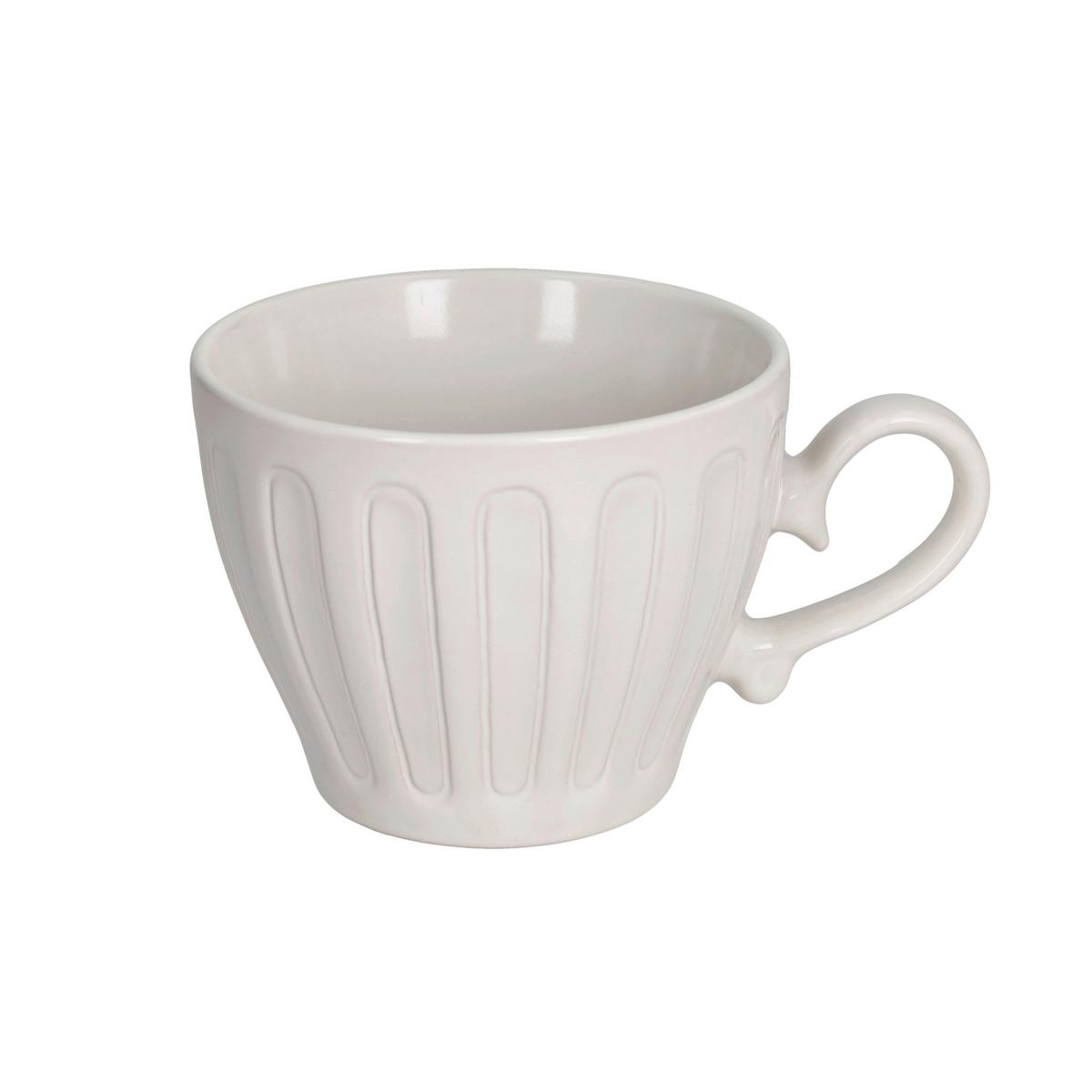 Jumbo Kávésbögre Madrid - fehér, Basics, kerámia (11/9cm)