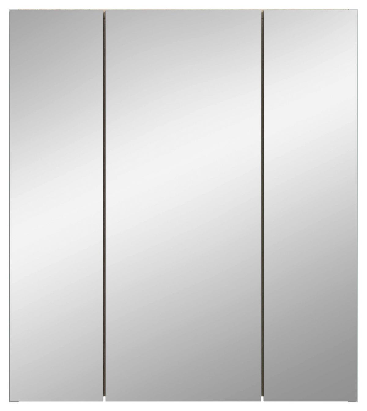 Spiegelschrank Star Eiche B: 60 Cm - Eiche San Remo, MODERN, Glas/Holzwerkstoff (60/68/19cm) - MID.YOU