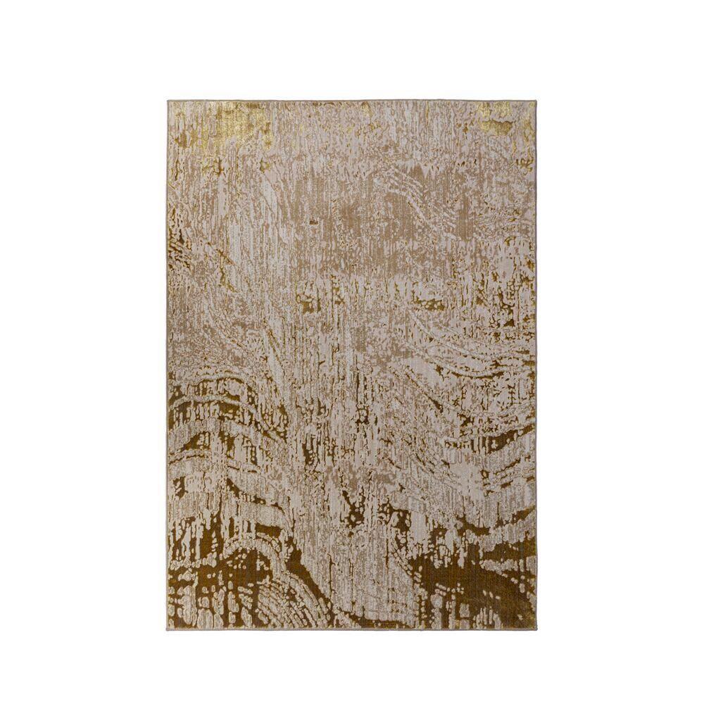 Webteppich Arissa Goldfarben B: 120 cm - Goldfarben, Basics, Textil (120/170cm)