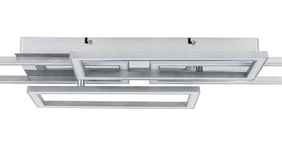 LED-Deckenleuchte Niya - Chromfarben/Silberfarben, MODERN, Kunststoff/Metall (72/28,4/8cm) - Luca Bessoni