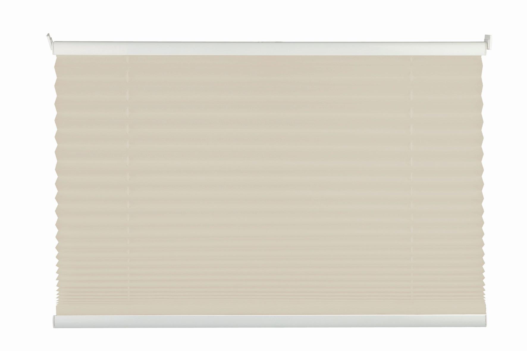 PLISSEE Free Sandfarben B: 50 cm - Sandfarben, Basics, Textil (50/130cm)
