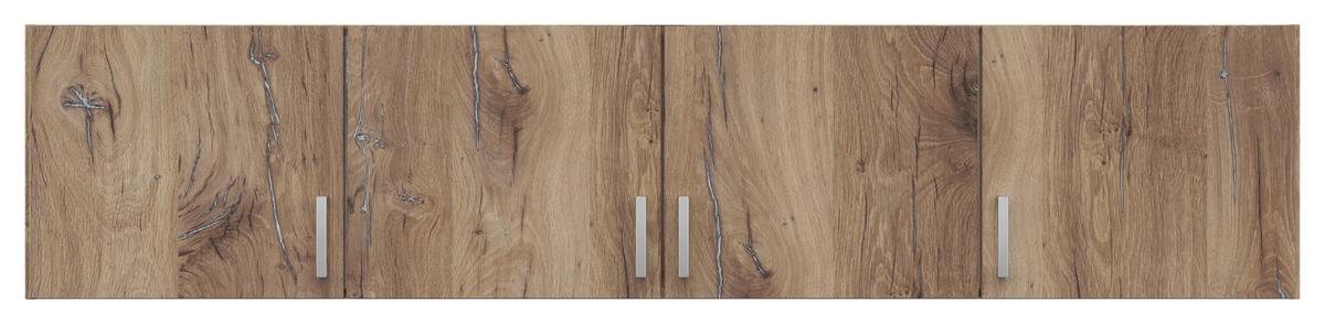 Aufsatzschrank 181 Cm Brando Flagstaff Eiche Dekor - Eichefarben, KONVENTIONELL, Holzwerkstoff (181/39cm)