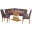 Eckbank Silba 150 X 190 cm - Eichefarben/Braun, KONVENTIONELL, Holz/Wellpappe (150/190cm) Eckbank Silba 150 X 190 cm - Eichefarben/Braun, KONVENTIONELL, Holz/Wellpappe (150/190cm)
