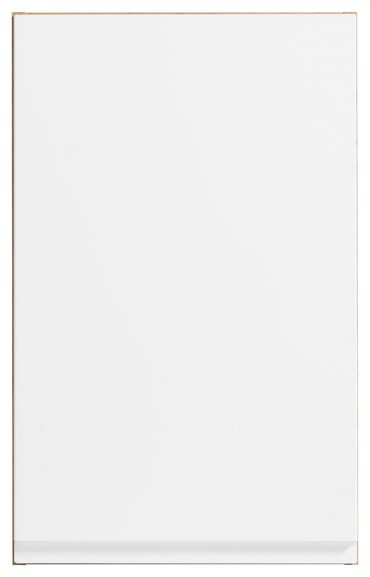 Hängeschrank Varese B: 40 cm Weiß/Wotaneiche Dekor - Eiche Wotan/Weiß, MODERN, Holzwerkstoff (40/64/20cm) - Held