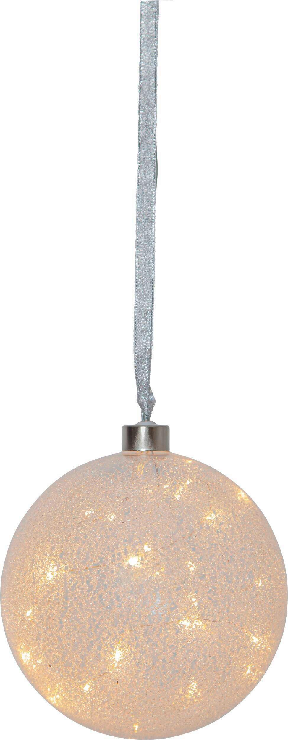 LED-Dekoleuchte Transparent D: 15 cm - Transparent, Basics, Glas (15/16cm) - Eglo