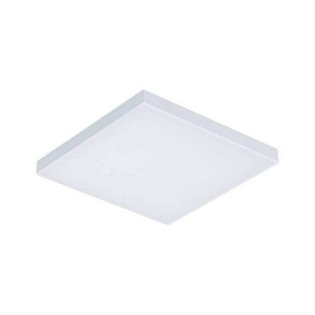 LED-Paneel L: 22,5 cm dimmbar - Weiß, Design, Metall (22,5/22,5/5cm) - Paulmann