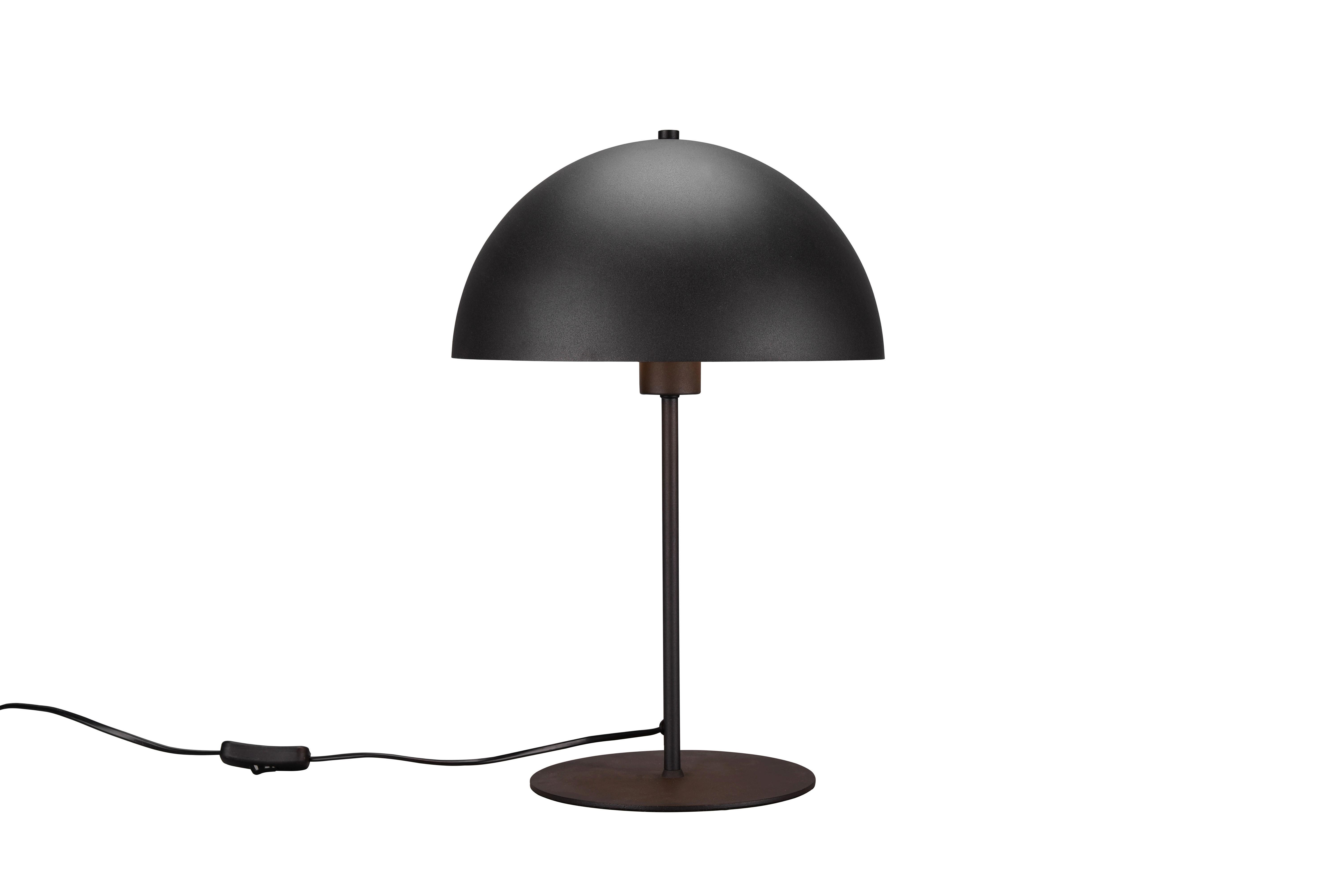 Tischleuchte 506290132 Nola - Schwarz, KONVENTIONELL, Metall (30/45cm) - Trio Leuchten