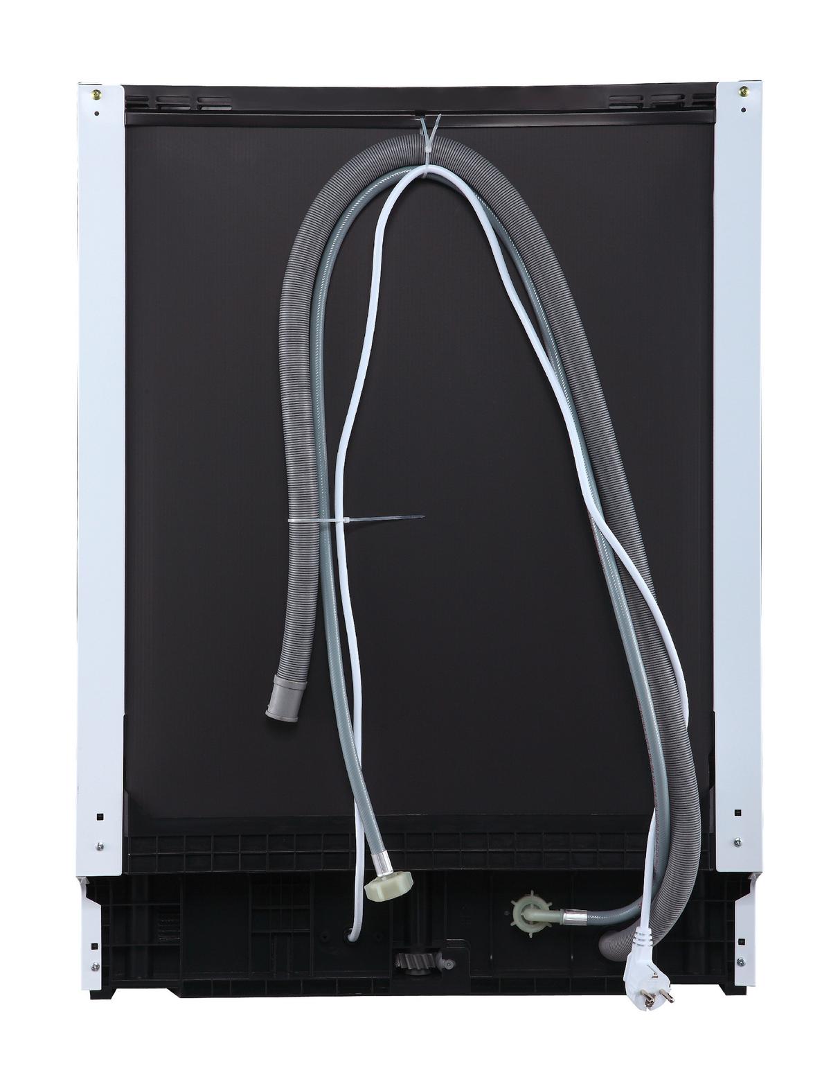 Geschirrspüler Gsp60tidm B: 59,8 Cm Teilintegriert - Edelstahlfarben/Weiß, Trend, Metall (59,8/81,5/57cm) - Respekta