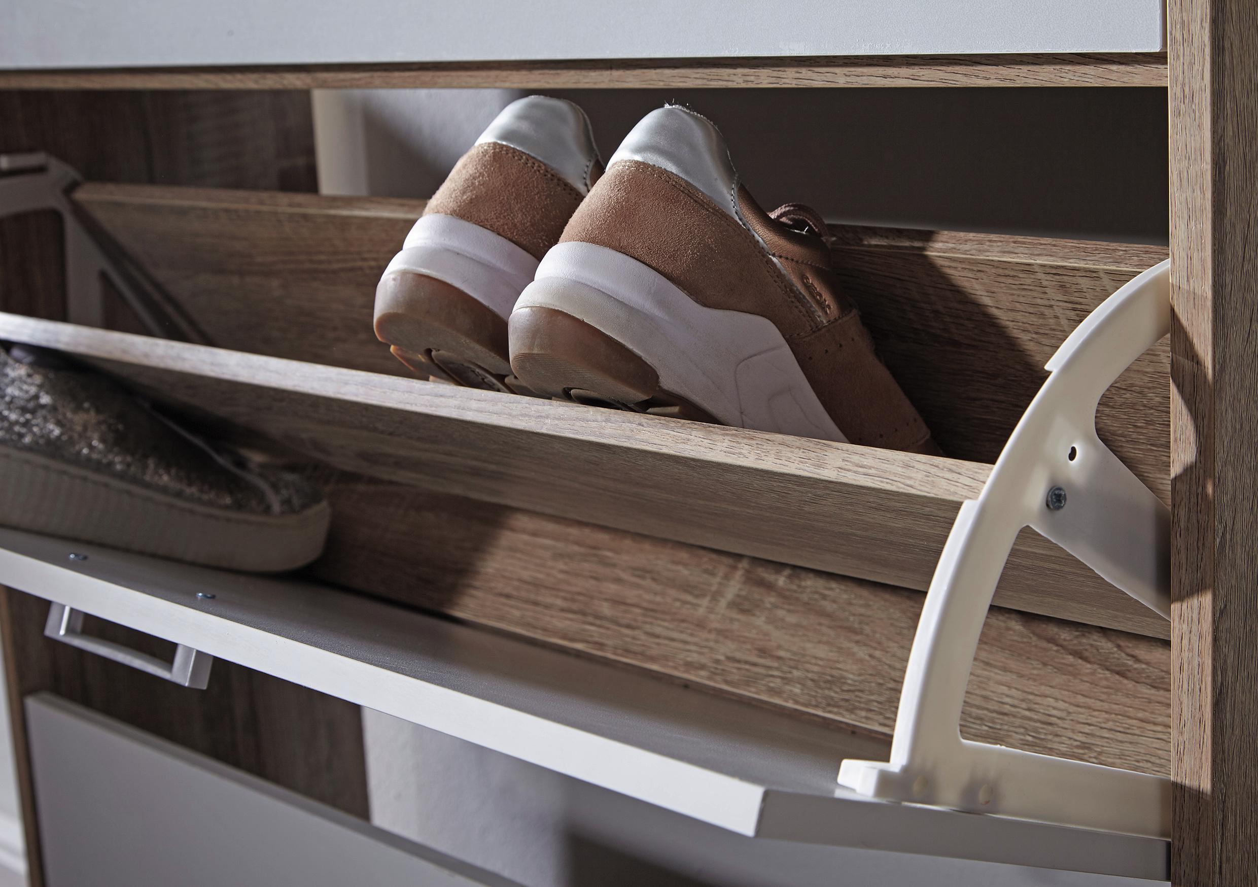 Schuhkipper mit zwei Klappen
