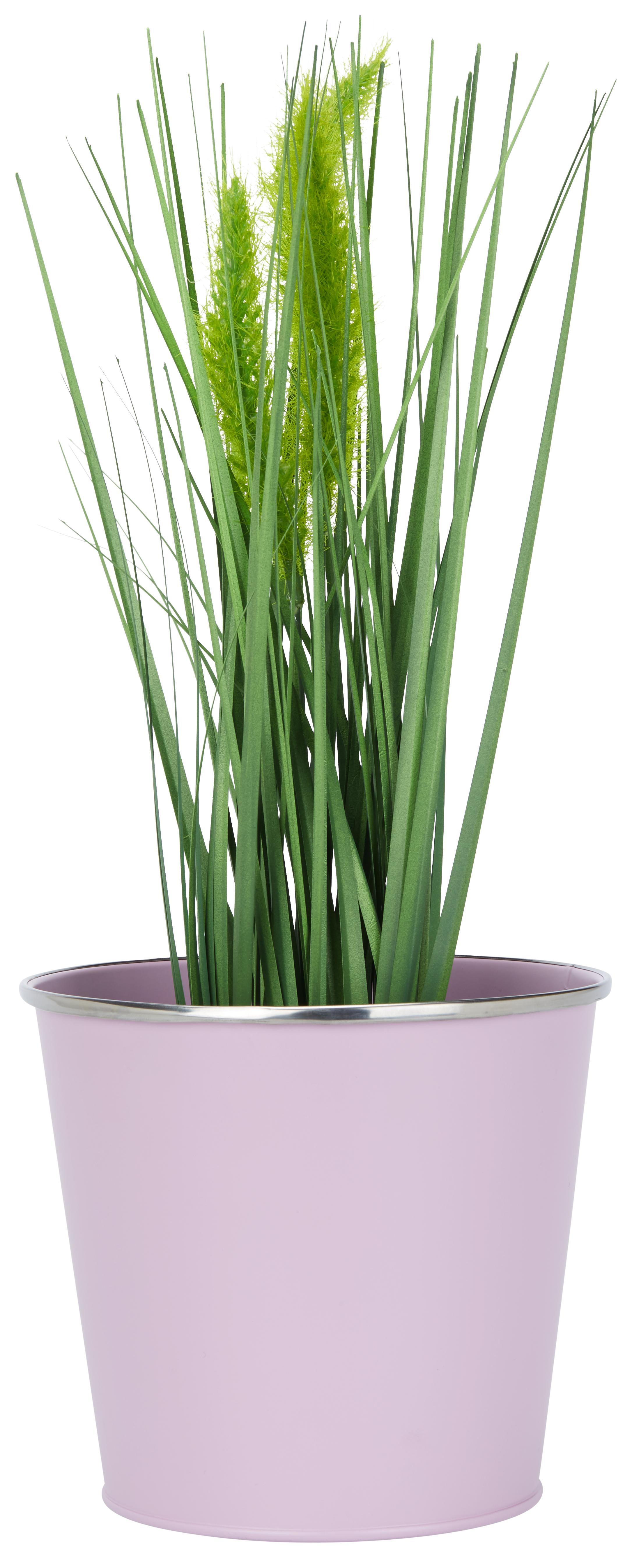 Květináč Poppyseed - fialová, kov (15/13,5cm)