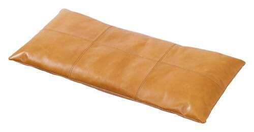 Bankauflage Lederkissen Braun B: 73 Cm - Braun, Design, Leder (73/3/35cm) - MID.YOU