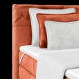 Boxspringbett mit Topper und Bettkasten 180x200 cm Medino - Rostfarben, KONVENTIONELL, Holz/Holzwerkstoff (180/200cm) - Luca Bessoni