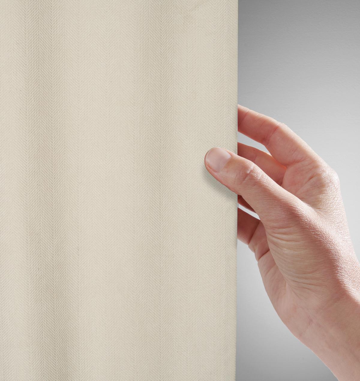 Hotový závěs Linus, 140/255cm, přírodní - přírodní barvy, Design, textil (140/255cm) - Premium Living