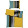 Povlečení Anton, 70x90/140x200cm - zelená/žlutá, Konvenční, textil (140/200cm) - Modern Living
