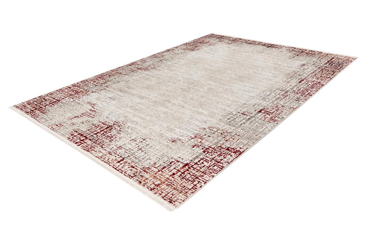 Flachwebteppich My Memphis 380 - Rot, Basics, Textil (160/230cm) - Obsession