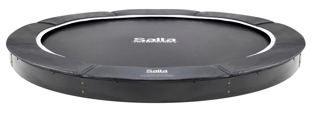 Bodentrampolin Ø 396cm Salta Royal Baseground - Schwarz, Trend, Metall (396cm) - Salta