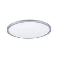 Led-paneel Ø 42 Cm Rund Dimmbar - Chromfarben, Basics, Kunststoff (42cm) - Paulmann