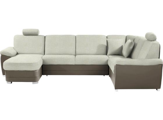 Wohnlandschaft in U-Form Sava 153x329x212 cm - Schlammfarben/Silberfarben, MODERN, Karton/Holz (153/329/212cm) Wohnlandschaft in U-Form Sava 153x329x212 cm - Schlammfarben/Silberfarben, MODERN, Karton/Holz (153/329/212cm)
