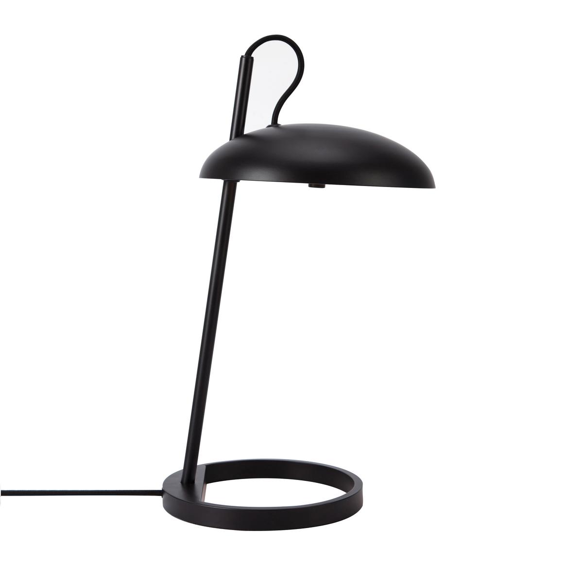 Tischleuchte Versale Schwarz D: 22 cm - Schwarz, Design, Metall (22/45cm) - Nordlux