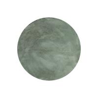 Hochflorteppich Grün, Ø: Ca. 100 Cm - Salbeigrün, KONVENTIONELL, Textil (100/100cm) - Esprit