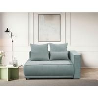 Récamiere Iga Re Türkis B: 168 Cm - Türkis/Rosa, Design, Textil (168/73/99cm) - MID.YOU