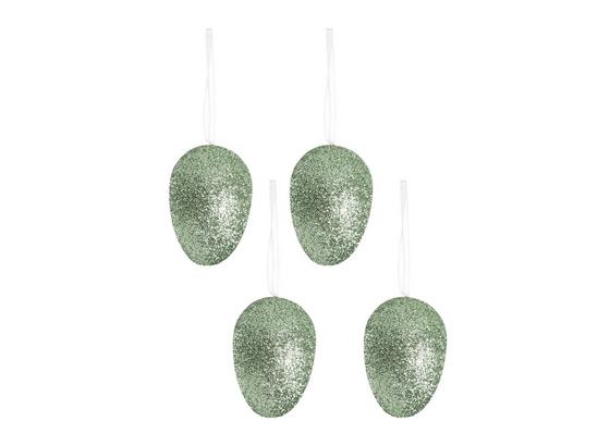 Vajíčko Dekorační Ella - mátově zelená, Basics, umělá hmota (8cm) Vajíčko Dekorační Ella - mátově zelená, Basics, umělá hmota (8cm)