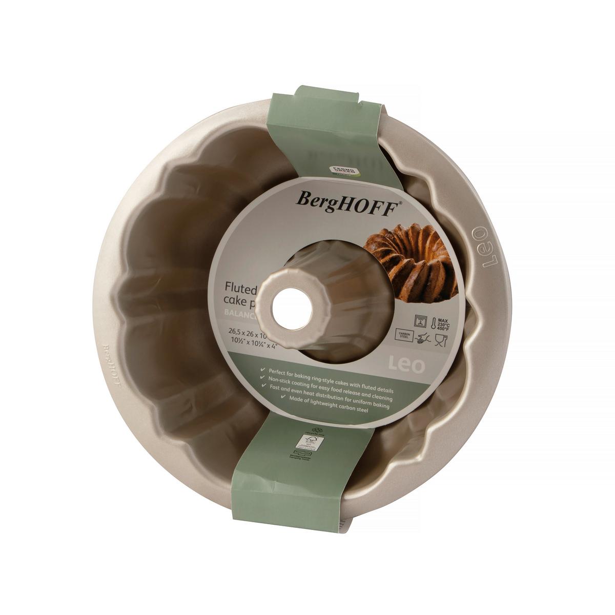 Backform Goldfarben D: 23 cm - Goldfarben, Basics, Metall (23cm)