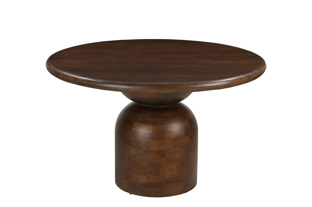 ESSTISCH Braun L: 130cm - Braun, MODERN, Holz (130/130/76cm) - MID.YOU