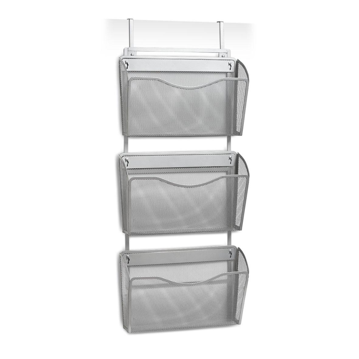 Zeitungsständer Silberfarben B: 34 cm - Silberfarben, Basics, Metall (34/85/9cm) - Zeller Present