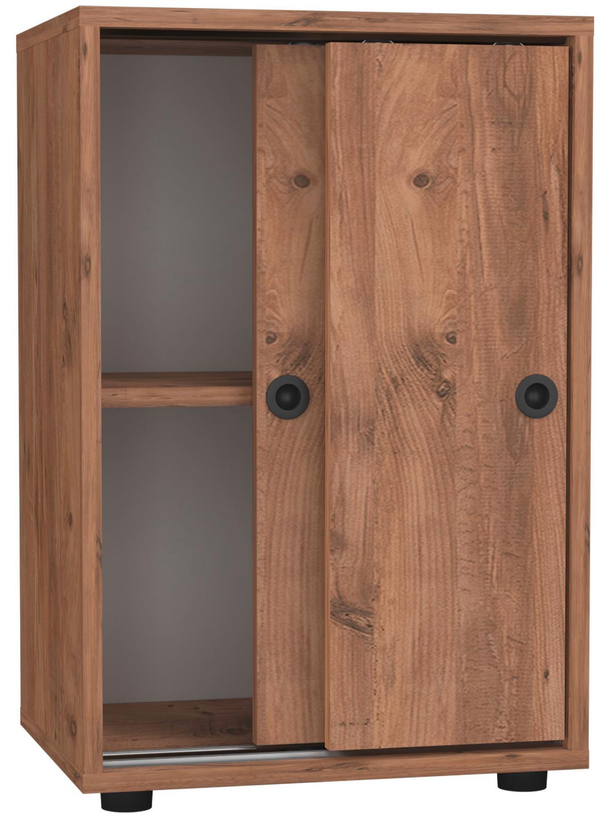 Aktenschrank Ulas Honigeiche Dekor B: 49 cm - Honigeiche, Design, Holzwerkstoff (49/74/38cm) - MID.YOU