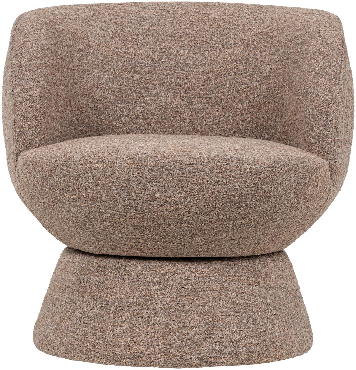 Sessel Shuffle Braun B: 73cm - Braun, Design, Textil (73/72/71cm) - Livetastic