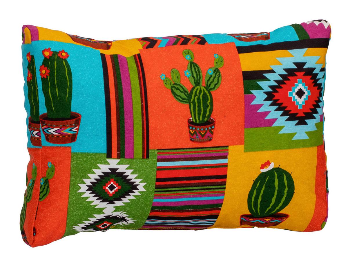 Palettenkissen Rückenkissen 60x40 Cm Bunt Loungekissen - Blau/Gelb, Basics, Textil (60/40/20cm) - Gardenson