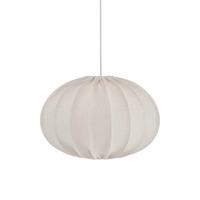 Hängeleuchte Hilma Beige D: 40 cm - Beige, Trend, Textil (40/28cm)