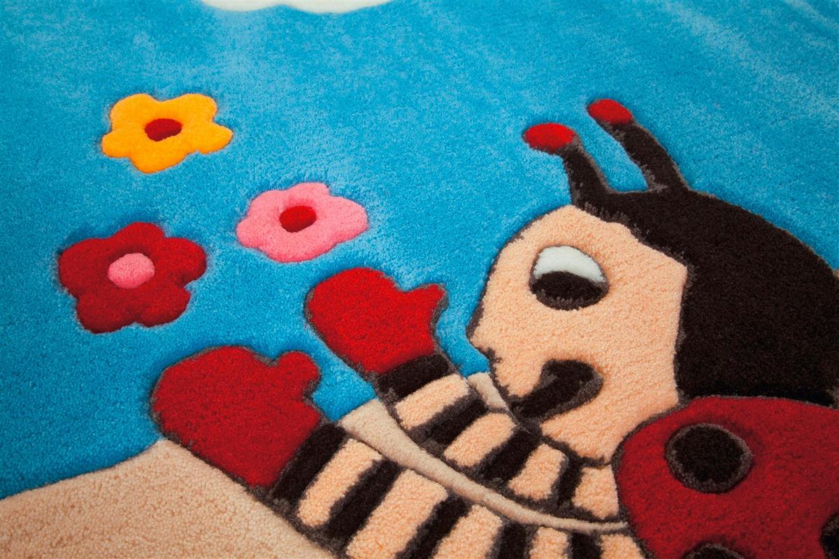 Kinderteppich Multicolor Joy 110x160 cm - Multicolor, Basics, Textil (110/160cm) - Kayoom