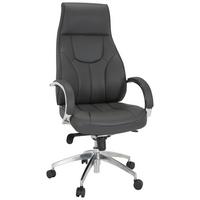 CHEFSESSEL ELEGANCE I Grau - Silberfarben/Grau, MODERN, Kunststoff/Textil (72/125/66cm) - MID.YOU