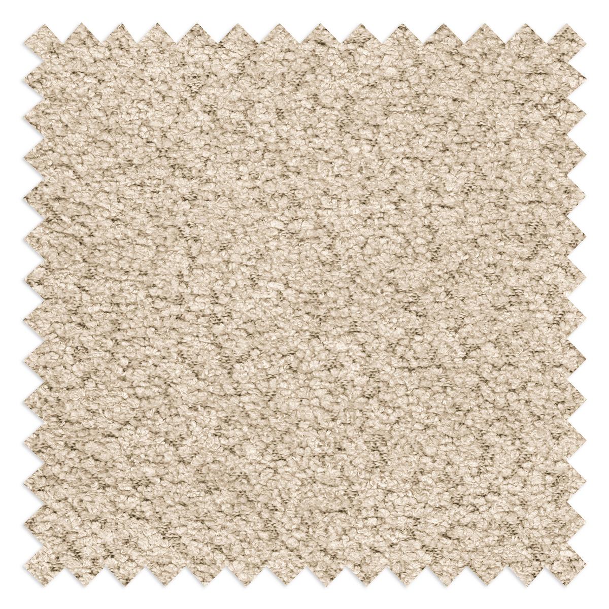 Ecksofa Pruno, Beige S: 174x247 Cm - Beige/Schwarz, Design, Textil (174/247cm) - MID.YOU