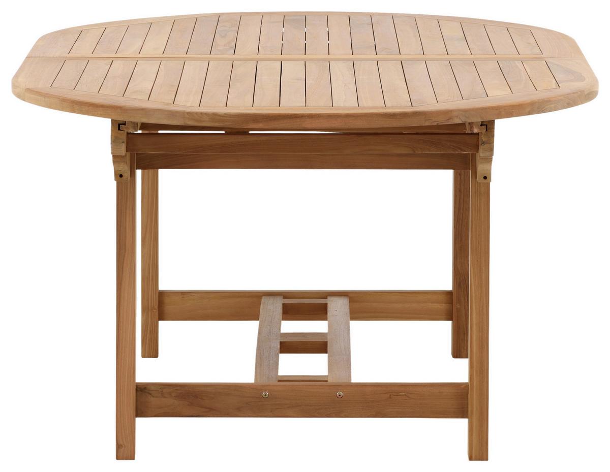 Gartentisch Kenya Teakholz L 180 Cm - Teakfarben, KONVENTIONELL, Holz (180/120/75cm) - Gardenson