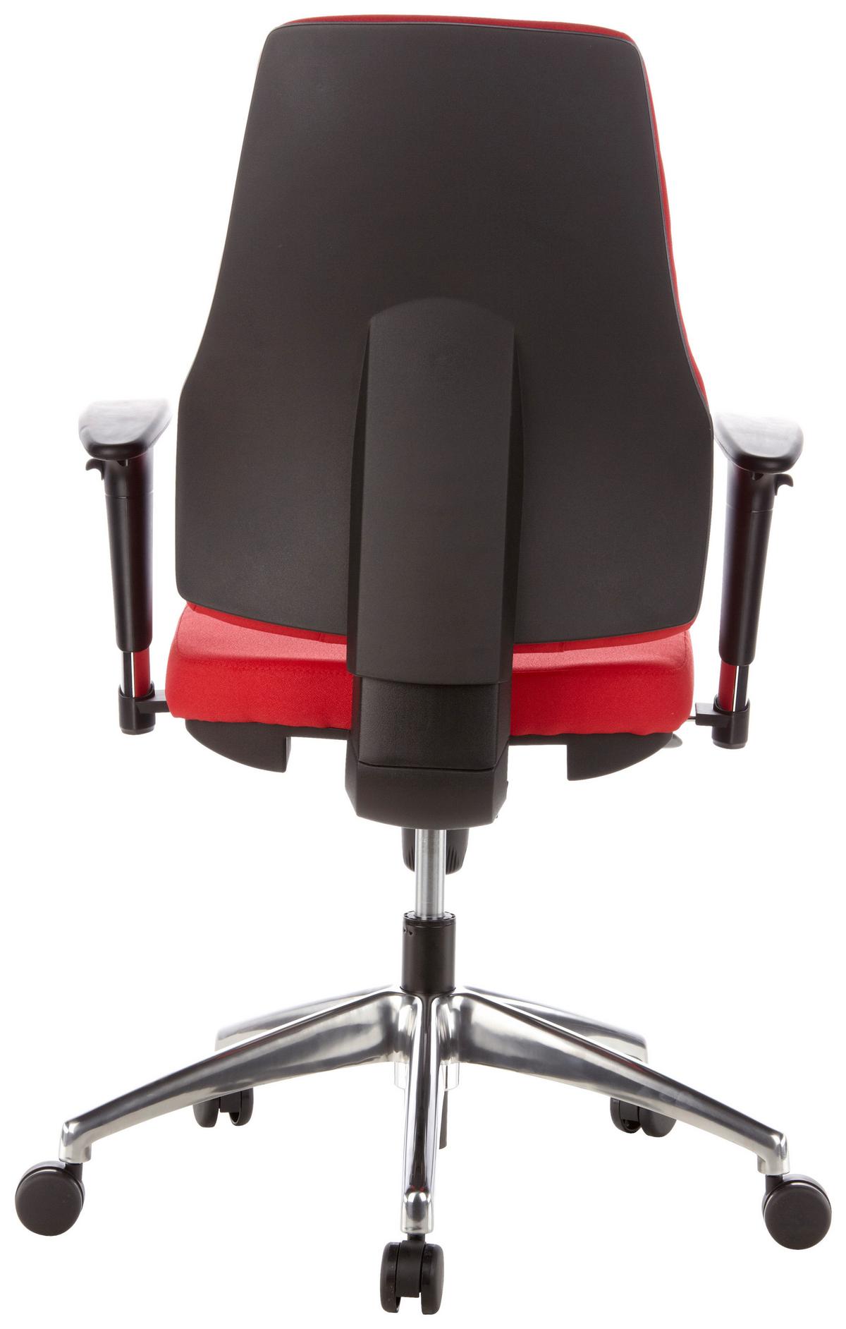 Drehstuhl Pro-Tec 200 Rot - Rot, MODERN, Kunststoff/Textil (60/126/45cm) - MID.YOU