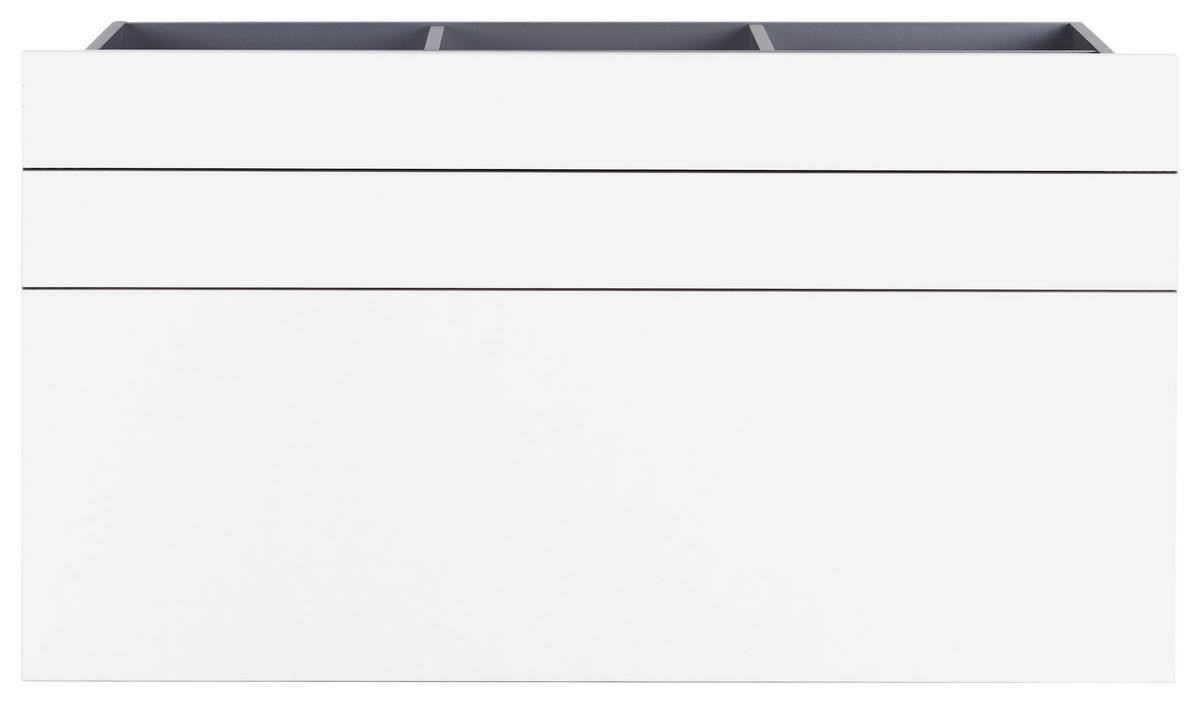 SADA ZÁSUVIEK UNIT - biela, Modern, kompozitné drevo (91/50,3/47cm) - Ondega