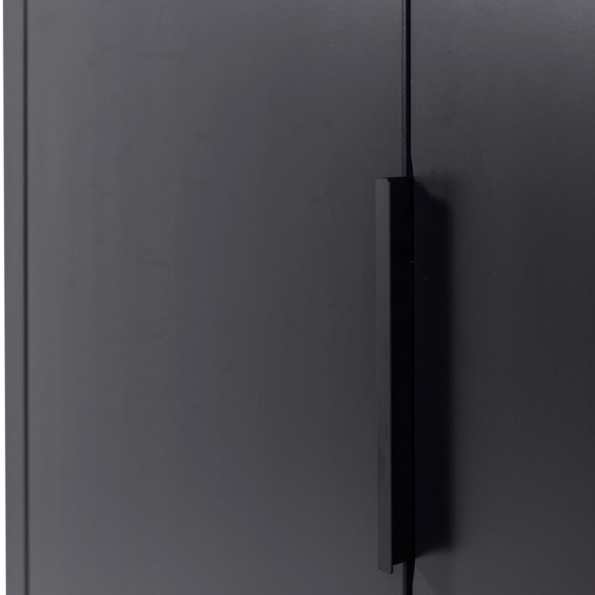 Schuhschrank Gunnar Schwarz B: 85 Cm - Schwarz, Design, Holz (85/135/39cm) - Livetastic