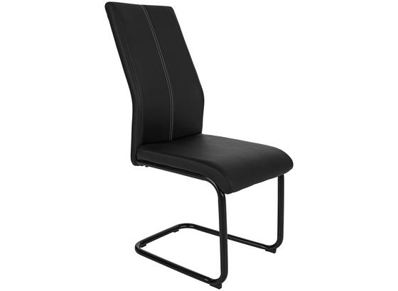 Schwingstuhl Daisy *ph* - Schwarz, MODERN, Textil/Metall (43/98/58cm) Schwingstuhl Daisy *ph* - Schwarz, MODERN, Textil/Metall (43/98/58cm)